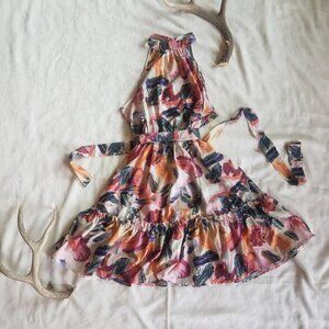 High neck sleeveless dress SIZE XS